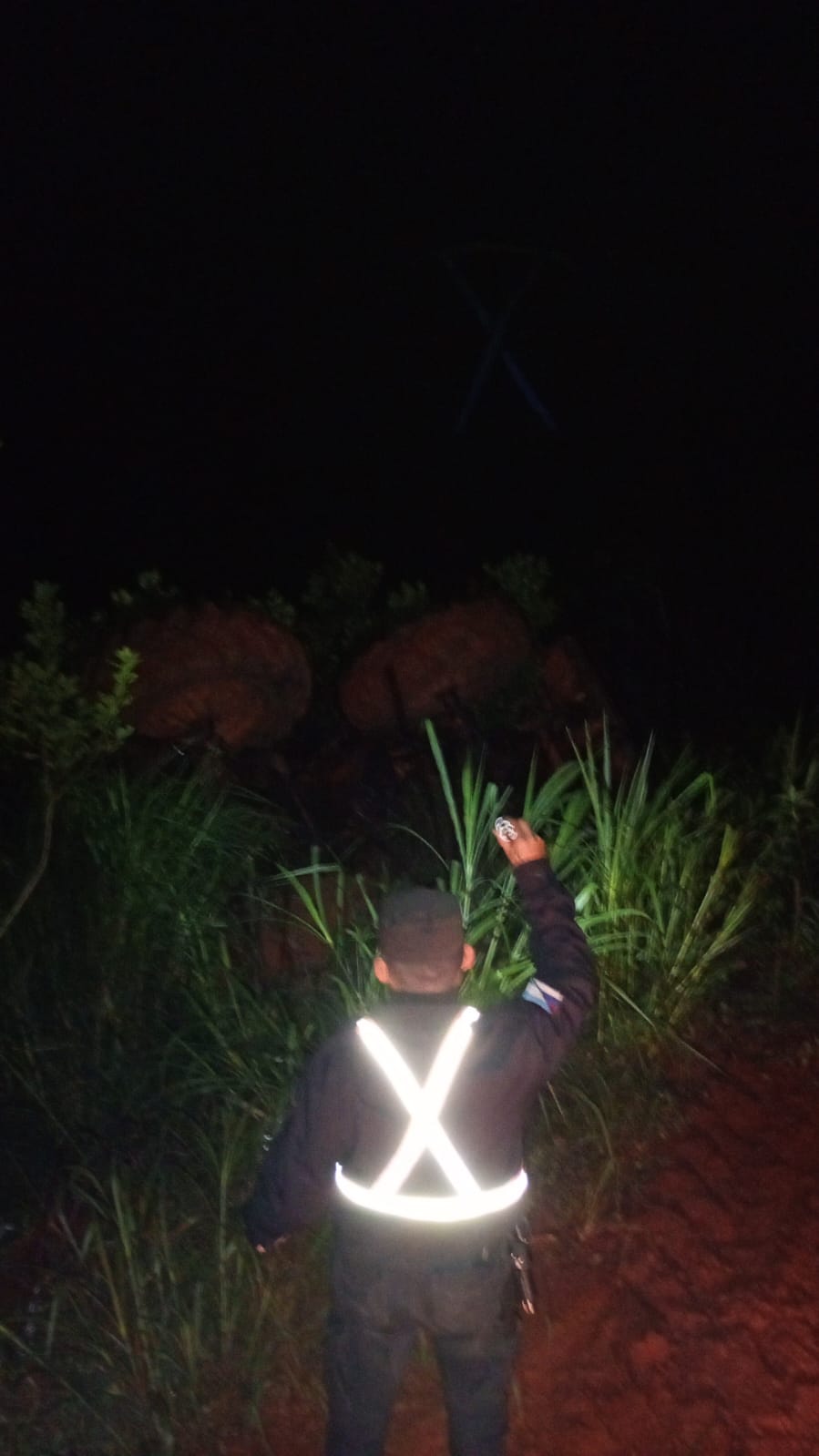Despistó y volcó una maquinaria agrícola en Dos de Mayo: el conductor salió ileso 2